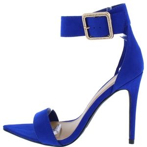 No Exception Electric Blue Heels